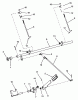 Snapper ZF2500KH (84409) - 25 HP Zero-Turn Mower, Out Front, Z-Rider Series 0 Ersatzteile Parking Brake Assembly