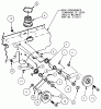 Snapper ZF2500KH (84409) - 25 HP Zero-Turn Mower, Out Front, Z-Rider Series 0 Ersatzteile Traction Drive Idler Assembly