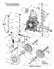 Snapper ZF2501KH (84574) - 25 HP Zero-Turn Mower, Out Front, Z-Rider Series 1 Ersatzteile Tandem Hydro Transaxle Assembly