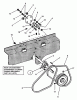 Snapper ZF2501KH (84574) - 25 HP Zero-Turn Mower, Out Front, Z-Rider Series 1 Ersatzteile Upper Drive Shaft Assembly