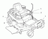 Snapper ZT20500BV (5091001) - 50" Zero-Turn Mower, 20 HP, ZTR FastCut Series 0 Ersatzteile Decals Group - Brand & Model