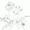 Snapper ZT18440KH (5091000) - 44" Zero-Turn Mower, 18 HP, ZTR FastCut Series 0 Ersatzteile Engine & PTO Group - 18HP Kohler