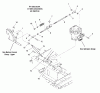 Snapper ZT20500BV (5091001) - 50" Zero-Turn Mower, 20 HP, ZTR FastCut Series 0 Ersatzteile Motion Controls Group - Lower