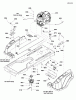 Snapper ZT2042 (2691135-00) - 42" 200Z Series Zero-Turn Mower, 20 HP, Twin Stick Ersatzteile Engine Group