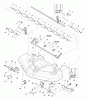 Snapper ZT20500BV (5091001) - 50" Zero-Turn Mower, 20 HP, ZTR FastCut Series 0 Ersatzteile 50" Mower Deck - Roller Bar Group
