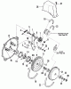 Snapper 10301 - 30" Snowthrower, 10 HP, Two-Stage Large Frame, Series 1 Ersatzteile Belts, Idler, Drive Plate, Sheave