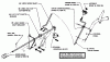Snapper 10301 - 30" Snowthrower, 10 HP, Two-Stage Large Frame, Series 1 Ersatzteile Chute Crank Replacement #61389