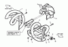 Snapper 11305 - 30" Snowthrower, 11 HP, Two-Stage Large Frame, Series 5 Ersatzteile Augers, Impeller