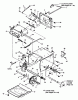 Snapper 11305 - 30" Snowthrower, 11 HP, Two-Stage Large Frame, Series 5 Ersatzteile Frame, Traction Drive