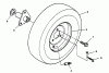 Snapper 11305 - 30" Snowthrower, 11 HP, Two-Stage Large Frame, Series 5 Ersatzteile Wheels, Hub