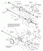 Snapper 13387E (1694859) - 38" Snowthrower, 13 HP, Two-Stage Large Frame, 2006, Series 7 Ersatzteile Traction Drive Group