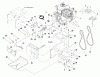 Snapper 105308E (1694995) - 30" Snowthrower, 10.5 HP, Two-Stage Large Frame, Series 8 Ersatzteile Engine Group - Domestic Models