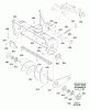 Snapper 1696425-00 - Snowthrower, Single Stage, 42" Ersatzteile Body & Rotor Group (991302)