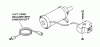 Snapper BH3200 - 20" Snowthrower, Single Stage, Series 0 Ersatzteile Tecumseh Starter Assembly