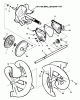Snapper EI55223 - 22" Snowthrower, 5.5 HP, Two Stage Intermediate, Series 3 (Export) Ersatzteile Augers, Impeller, Gear Case, Shaft (Models Prior To 2000)