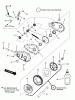 Snapper 7060947 - Bag N-Wagon, 30 Bushel 3013523BVE (85625) 30" 13.5 HP Rear Engine Rider Series 23 Ersatzteile Primary Chain Case & Smooth Clutch