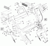 Snapper I4221 - 22" Snowthrower, 4 HP, Two Stage, Intermediate Frame, Series 1 Ersatzteile Handles, Controls