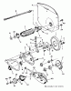 Snapper 7060947 - Bag N-Wagon, 30 Bushel 25083S 25" 8 HP Rear Engine Rider Series 3 Ersatzteile Chain Case, L.H. Fender