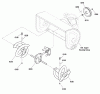 Snapper M1227EX (1695964) - 27" Snowthrower, 11.5 HP, Two Stage Intermediate Ersatzteile Auger Drive Group
