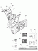 Snapper M1227E (1695734) - 27" Snowthrower, 11.5 HP, Intermediate Frame Ersatzteile Decals Group
