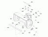 Snapper M1529E (1696175-00) - 29" Snowthrower, 14.5 HP, Intermediate Ersatzteile Auger Housing Group