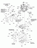 Snapper M924E (1696172-00) - 24" Snowthrower, 9 HP, Intermediate Stage Ersatzteile Engine & Frame Group - 9TP