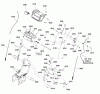 Snapper P1738E (1695684) - 38" Snowthrower, 16.5 HP, Two Stage, Large Frame Ersatzteile Handles & Controls Group