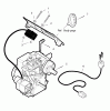 Snapper SS5220E (1695470) - 22" Snowthrower, 5 HP, Single Stage (2009) Ersatzteile Electric Starter Group