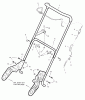 Snapper SS5220E (1695470) - 22" Snowthrower, 5 HP, Single Stage (2009) Ersatzteile Handle Assembly Group