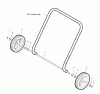 Snapper SS5220E (1695470) - 22" Snowthrower, 5 HP, Single Stage (2009) Ersatzteile Wheel Assembly Group