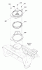 Snapper SS822E (1695880) - 22" Snowthrower, 8 HP, Single Stage (2010) Ersatzteile Chute Rotation Group - Manual
