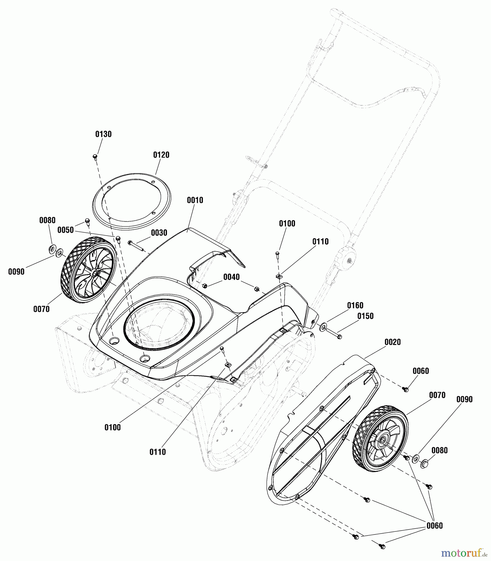 Snapper Schneefräsen SS922EX (1696170-01) - Snapper 22