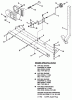 Snapper 300T (80444) - Front Tine Tiller, 3 HP, Series 0 Ersatzteile Frame Skid Arm