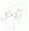 Snapper 6016RT (1695577) - 16" Rear Tine Tiller, 8.5 HP Ersatzteile Hood, Drag Stake & Tine Group