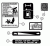 Snapper CICFR5505HV (84898) - 16.5" Intermediate Rear Tine Tiller (F&CR), 5.5 HP, Series 5 Ersatzteile DECALS (continued-4)