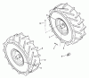 Snapper IR4002B (85320) - Ersatzteile Wheels, Tires, Rims