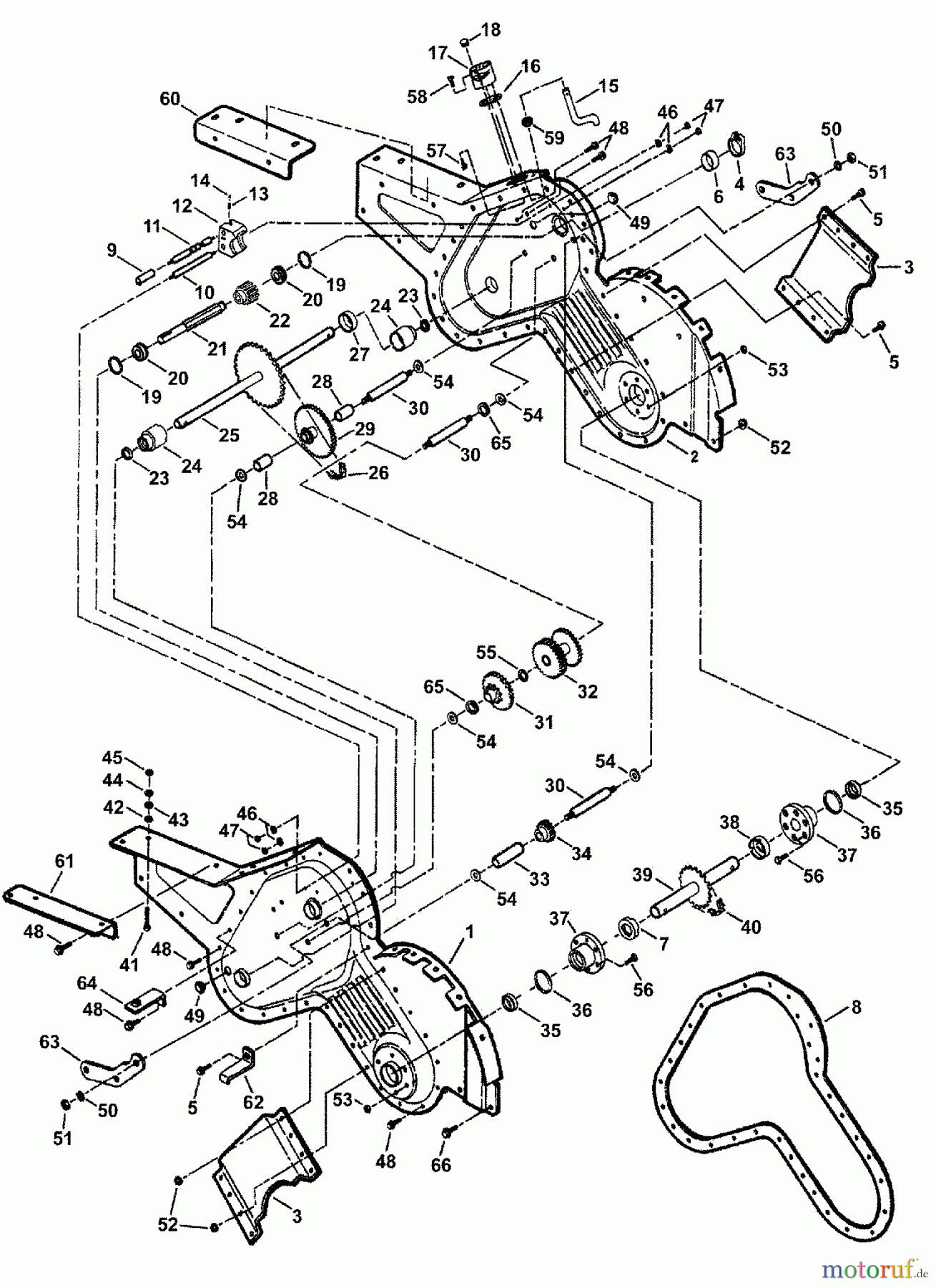Snapper Motorhacken und Kultivierer IR5003B (84237) - Snapper 16.5