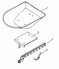 Snapper R5002R (85027) - Rear Tine Tiller, 5 HP Wisconsin Robin, Series 2 Ersatzteile Garden Tool Kit (P/N 60559 Hauling Tray Kit)