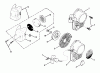 Snapper 211SST - 21.2cc Straight Shaft Trimmer, Series 1 Ersatzteile Recoil Starter Assmy. & Air Cleaner Assmy.