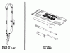 Snapper 211SST - 21.2cc Straight Shaft Trimmer, Series 1 Ersatzteile Shoulder Strap & Tool Kit