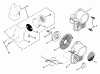Snapper 240SS - 24.1cc Straight Shaft Trimmer, Series 0 Ersatzteile 240SS Recoil Starter Assmy And Air Cleaner Assmy