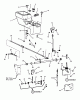 Snapper UVGT1621BV (7085903) - Trail Cruiser Utility Vehicle, 16 HP, Series 1 Ersatzteile SEAT PEDESTAL GROUP- Controls