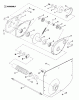 Snapper 7060947 - Bag N-Wagon, 30 Bushel 25085 25" 8 HP Rear Engine Rider Series 5 Ersatzteile Chain Case, L.H. Fender
