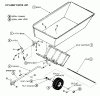Snapper 7060947 - Bag N-Wagon, 30 Bushel 25085 25" 8 HP Rear Engine Rider Series 5 Ersatzteile Dump Cart Accessory