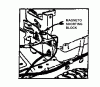 Snapper 7060947 - Bag N-Wagon, 30 Bushel 3314522BVE (84668) 33" 14.5 HP Rear Engine Rider Series 22 Ersatzteile Electrical Systems (For 14.5 HP Briggs) (Magneto Shorting Block Inset)