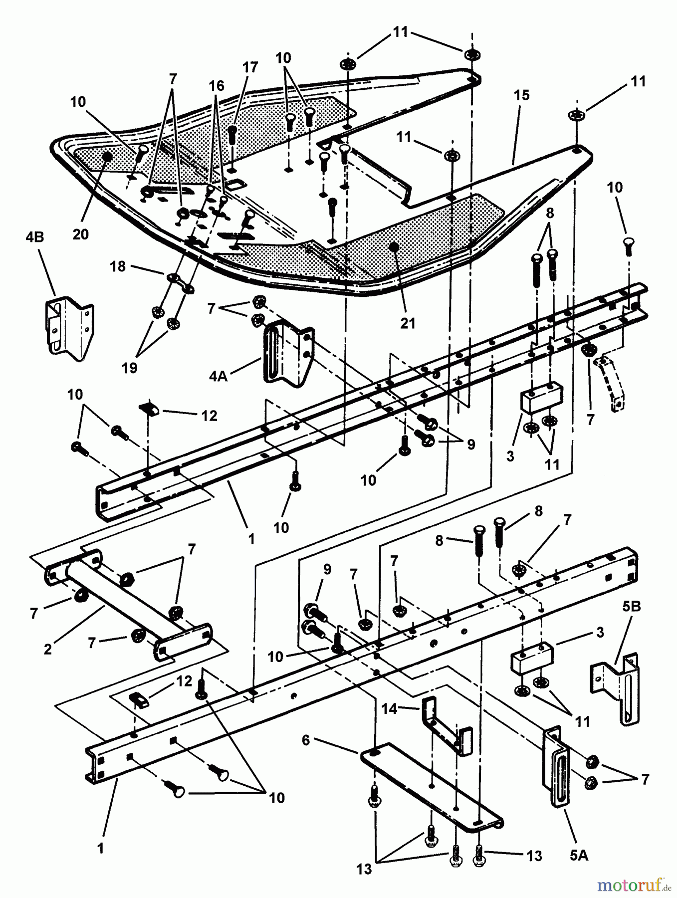 Snapper Zubehör. Rasenmäher 7060947 - Snapper Bag N-Wagon, 30 Bushel 381451HBVE (84393) 38