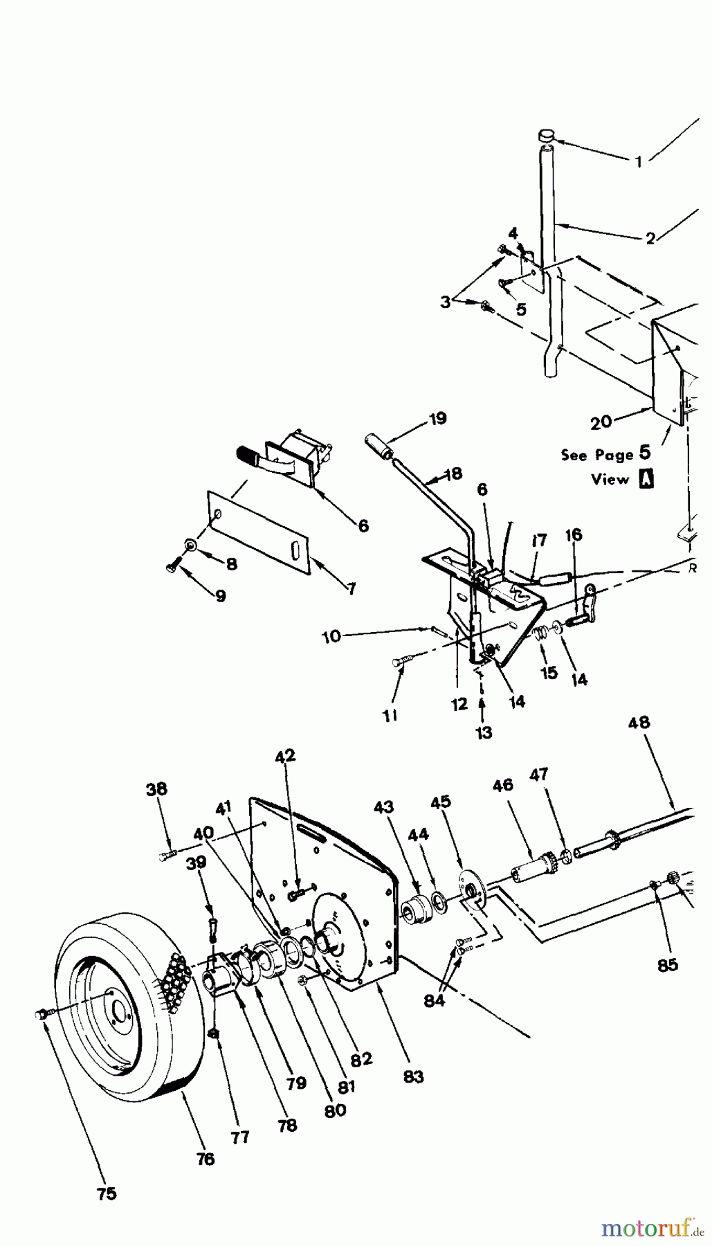 Snapper Zubehör. Rasenmäher 7060947 - Snapper Bag N-Wagon, 30 Bushel 42113S 42