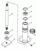 Snapper 7060947 - Bag N-Wagon, 30 Bushel 421615TVE Rear Engine Rider Series 15 Ersatzteile Spindle