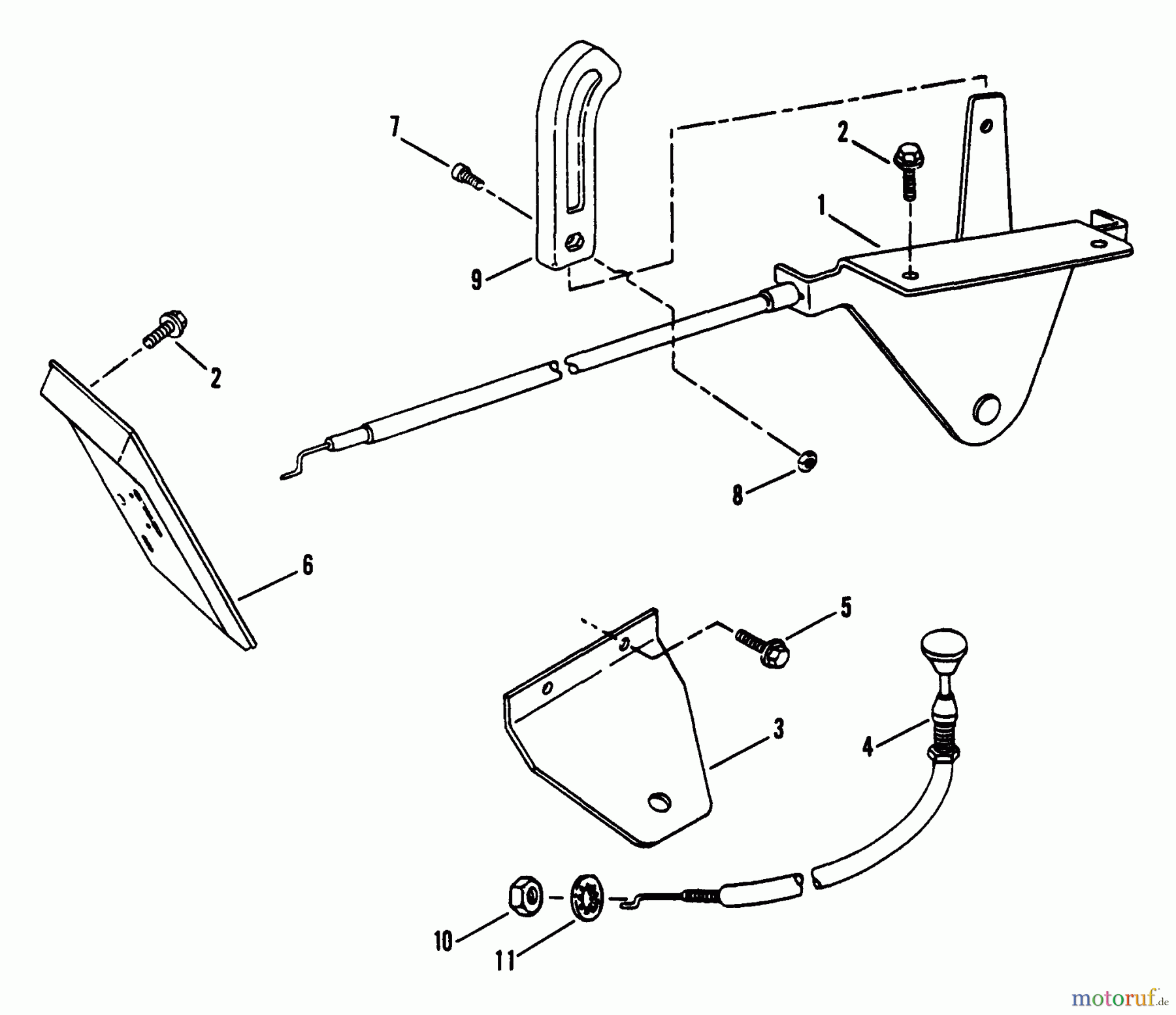 Snapper Zubehör. Rasenmäher 7060947 - Snapper Bag N-Wagon, 30 Bushel 421615TVE Rear Engine Rider Series 15 Throttle Control