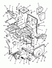 Snapper 7060947 - Bag N-Wagon, 30 Bushel 421618BVE (84385) 42" 16 HP Rear Engine Rider Series 18 Ersatzteile Main Case